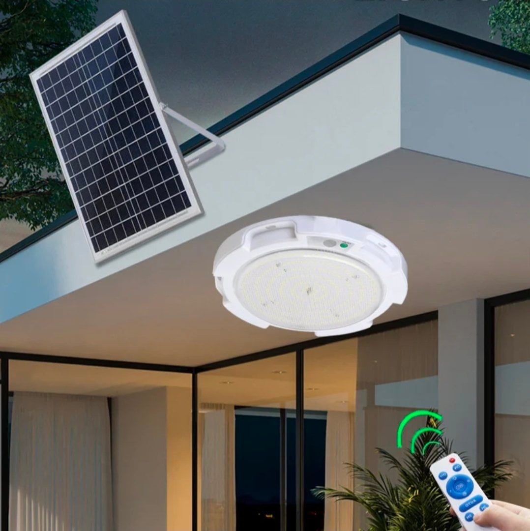 Solar ceiling light