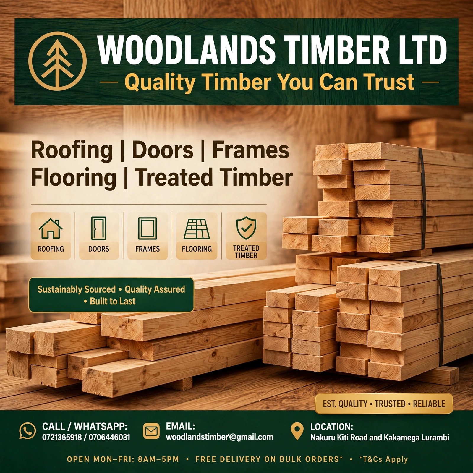 Roofing Timber